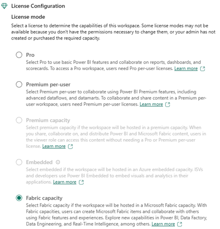 Climber Blog: Microsoft Power BI & Microsoft Fabric License Configuration