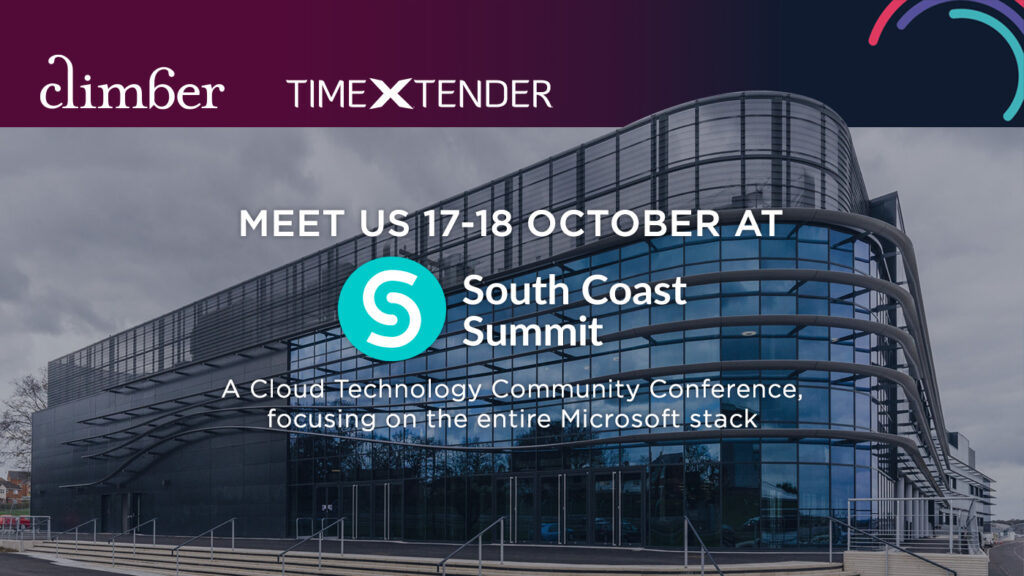 Climber & TimeXtender at Microsoft South Coast Summit 2025