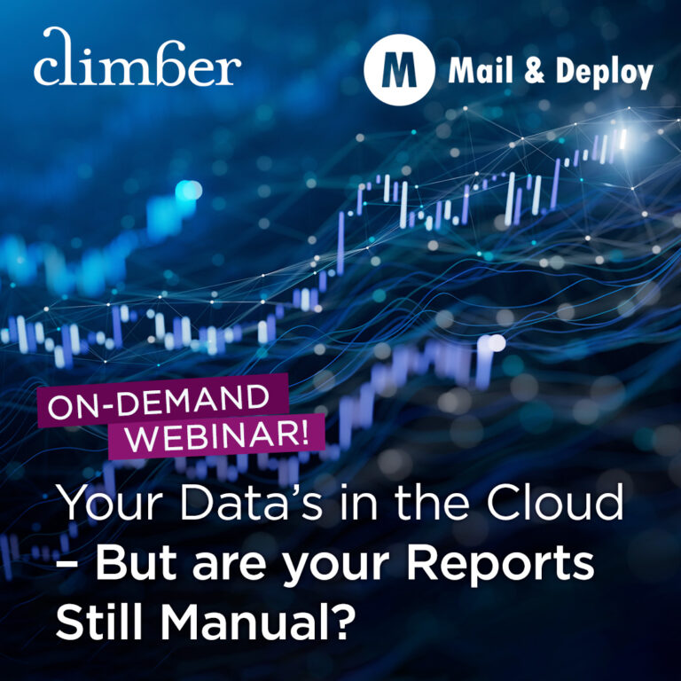 Your Data’s in the Cloud – But Are Your Reports Still Manual?