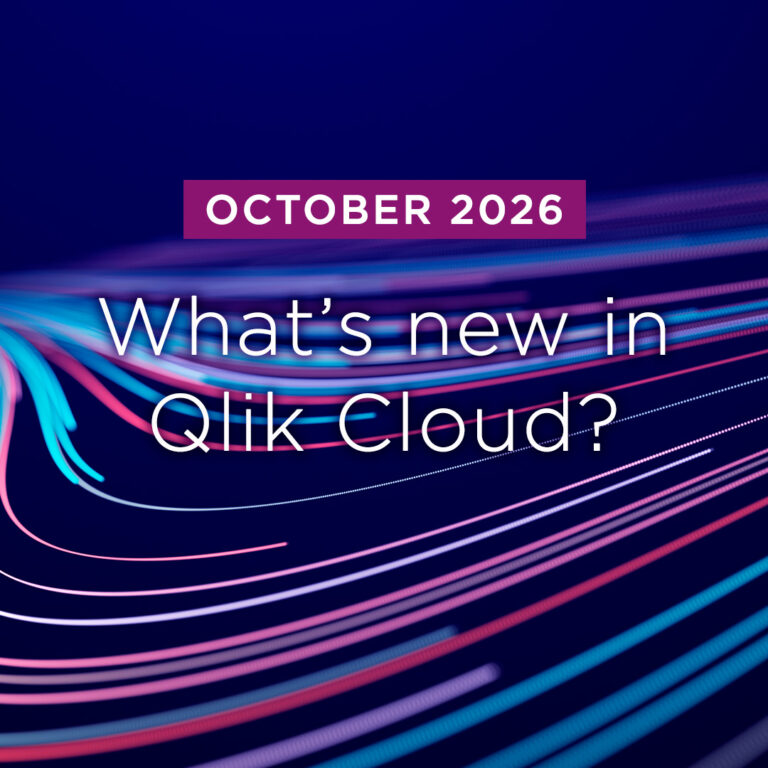 What’s New in Qlik Cloud – October 2026